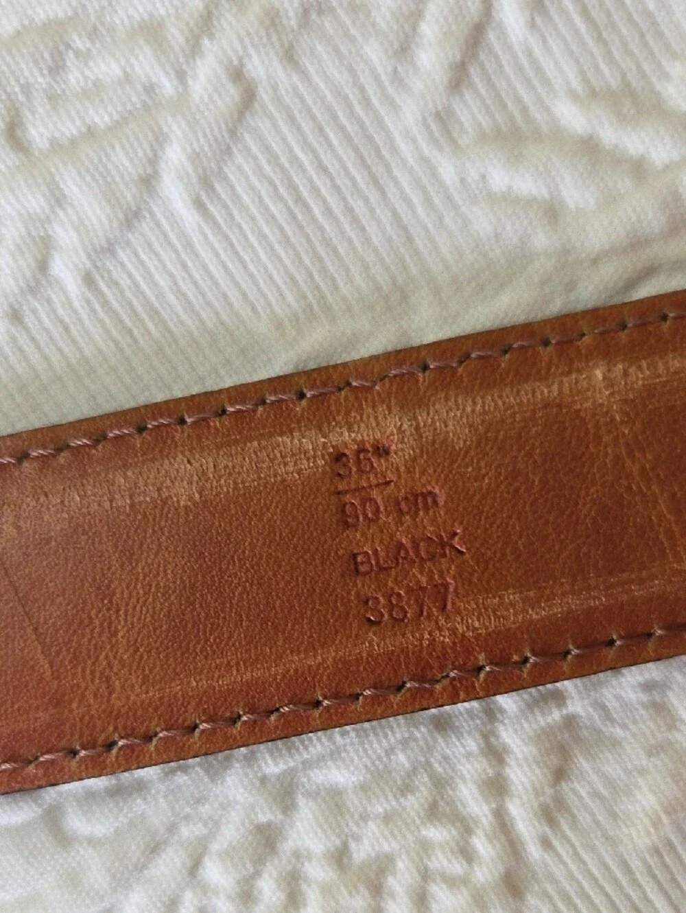 Coach belt 100%